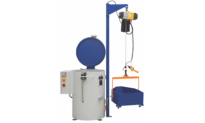 manual fluid centrifuge machine separates oil / coolant / metalworking fluid from your waste metal material (swarf) so the fluid can be reused and the swarf is of better quality to be recycled