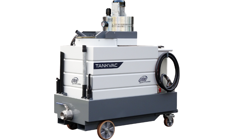 industrial machine vacuums for machine cleaning, coolant and oil filtration and reclamation